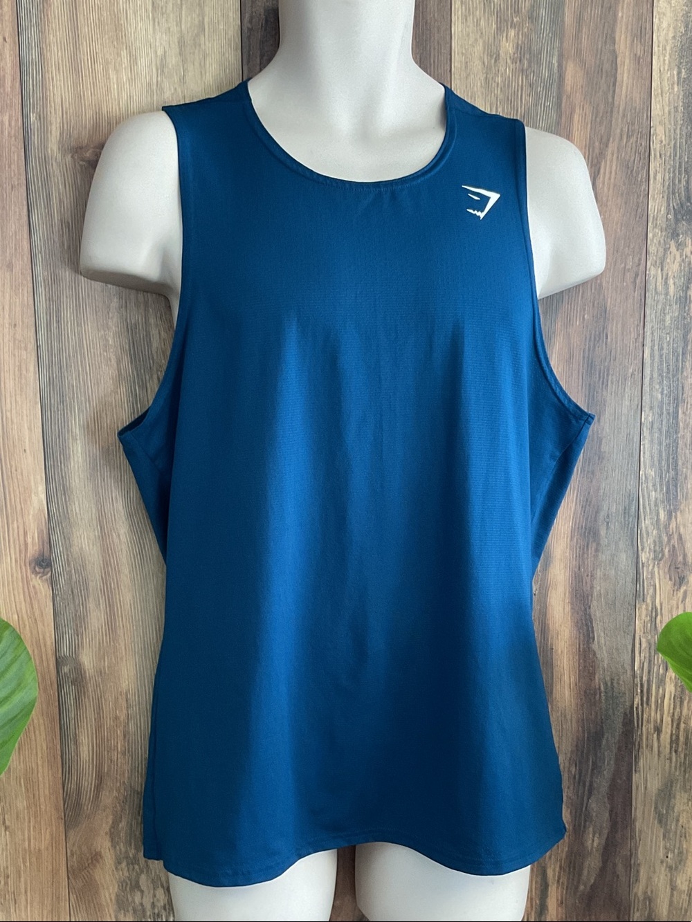 Gymshark Men's Deep Teal Athletic Tank M               208B
